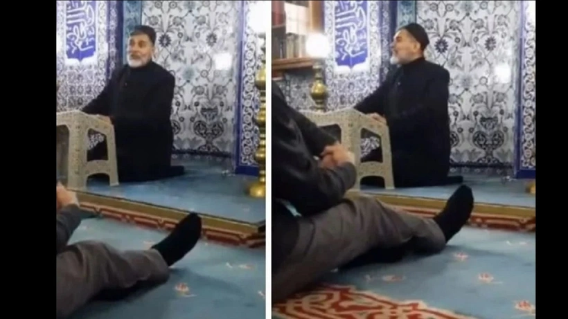 İslam'a yönelen Yaşar Alptekin, camide vaaz vermeye başladı