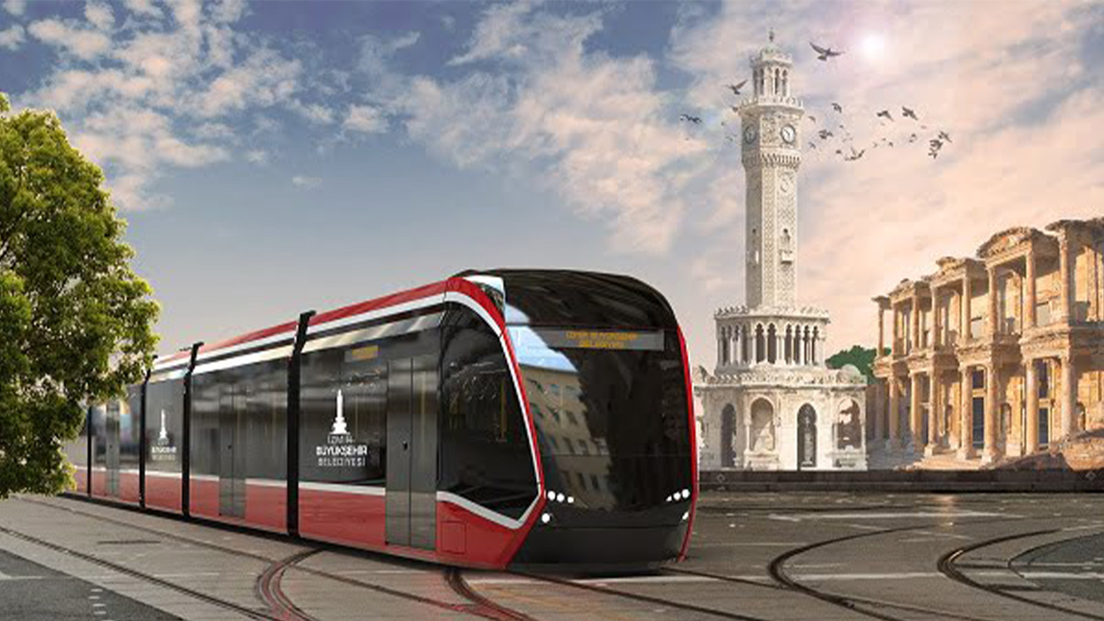 İzmir'de yeni Tramvay hizmette: Kırmızı ve Mavi hatlarla yolculara ulaşım kolaylığı sağlanıyor