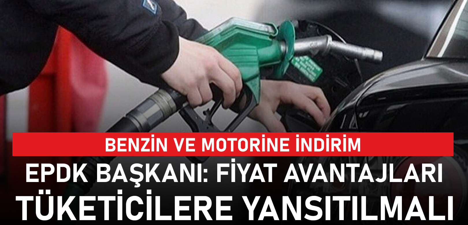 Benzine ve motorine indirim geliyor