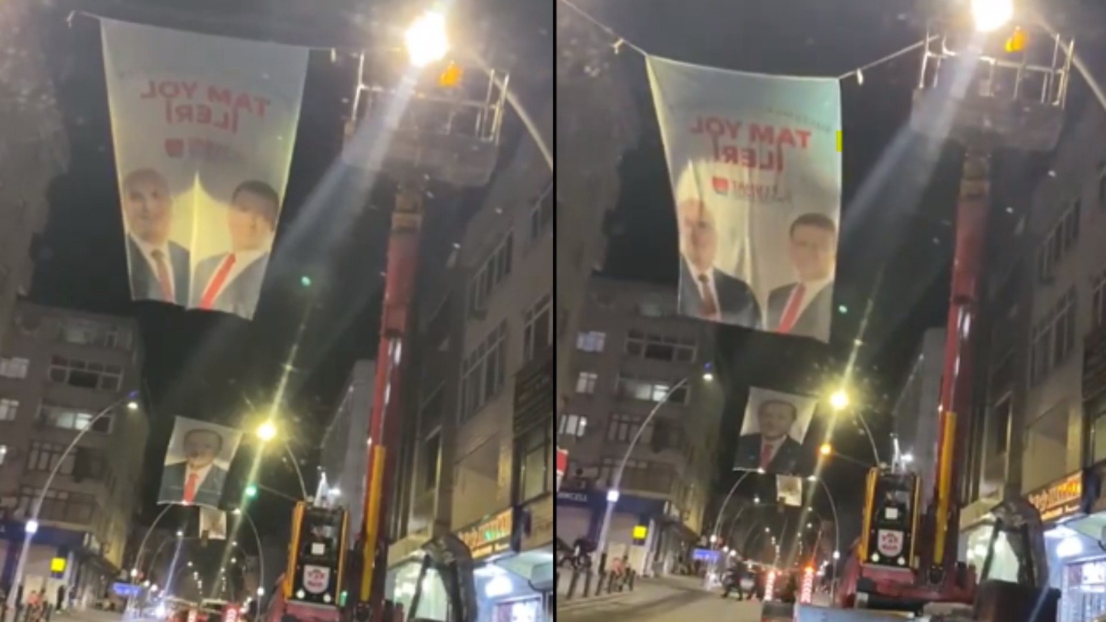 Sultangazi Belediyesi, Ekrem İmamoğlu'nun afişlerini indirdi