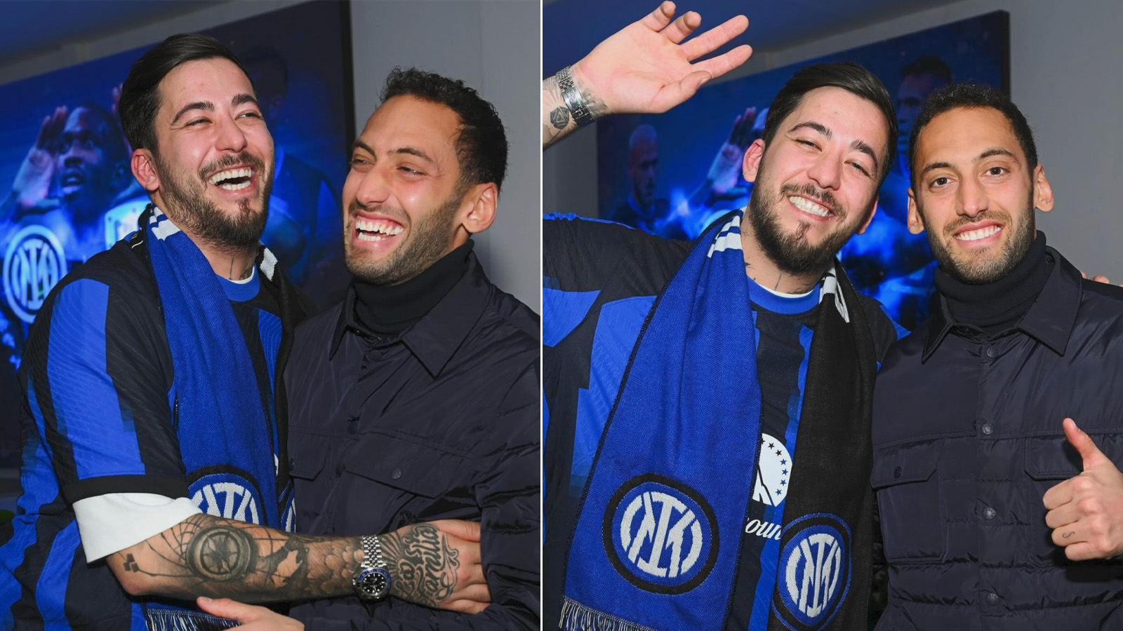 DJ Mahmut Orhan, San Siro'da Inter taraftarını coşturdu