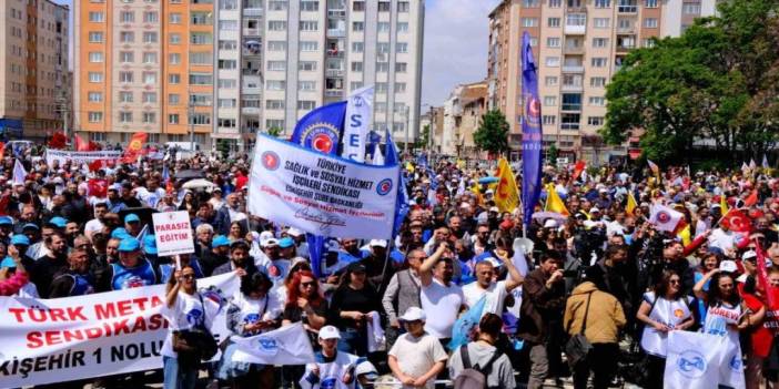 Eskişehir'de 1 Mayıs coşkuyla kutlandı