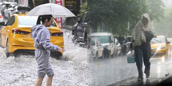 Sağanak 7 ili esir aldı: Ev ve iş yerlerini su bastı, trafik durdu, 2 kişi kanala sürüklendi