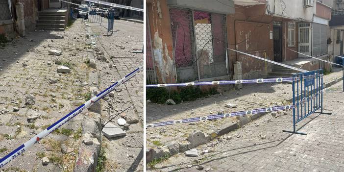 Bahçelievler'de 4 katlı binada çökme meydana geldi