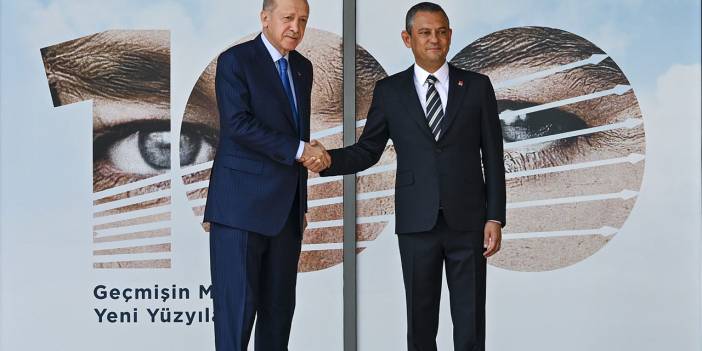 Erdoğan 18 yıl sonra CHP Genel Merkezi'nde işte ilk fotoğraflar