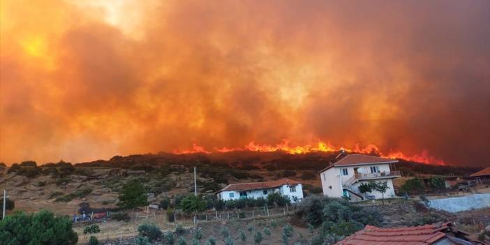 Manisa'daki orman yangını 14 saatte kontrol altına alındı