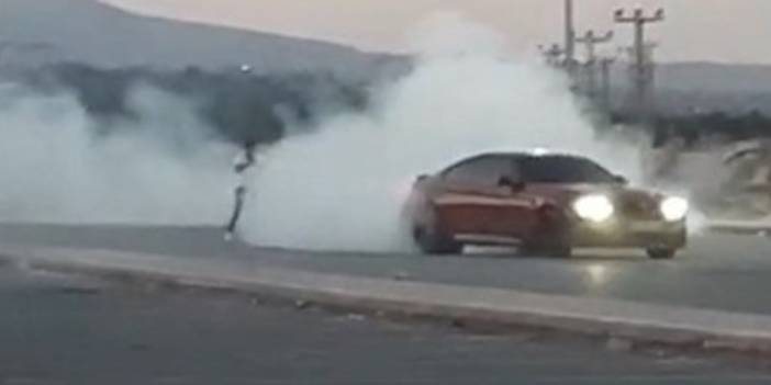 Sünnet düğünü konvoyunda 'drift' atan sürücüye 32 bin lira ceza