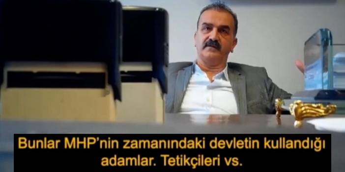 Savcıyı makamında tehdit etti: ''Bunlar, MHP'nin zamanında kullandığı, papayı öldüren tetikçiler...''