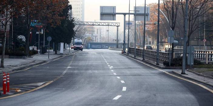 Başkentte yarın bazı yollar trafiğe kapatılacak