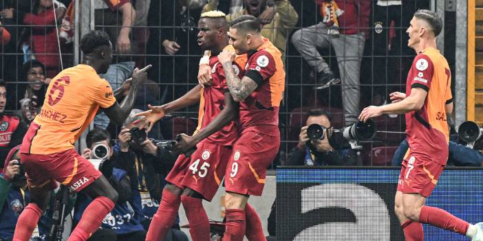 Galatasaray, derbide Beşiktaş'ı mağlup etti: Cimbom liderliğini perçinledi!