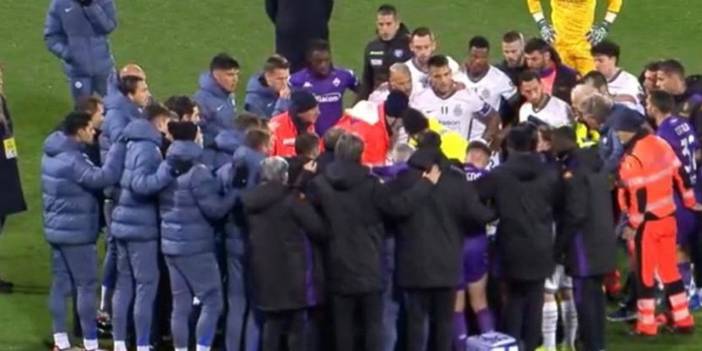 Serie A'da yürekler ağza geldi! Genç futbolcu bir anda yere yığıldı; mücadele ertelendi