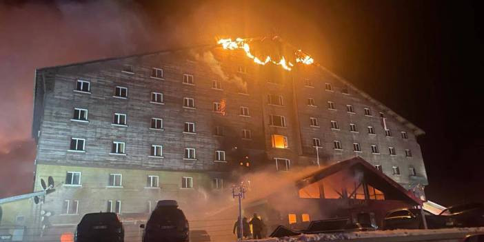 Kartalkaya'da otelde yangın! 10 ölü, 32 yaralı