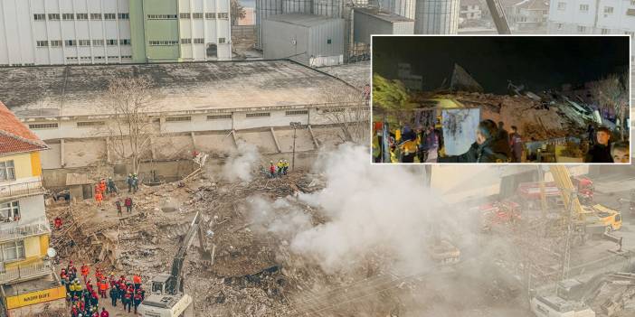 Konya'da 4 katlı bina çöktü: 3 kişi sağ kurtarıldı, 2 kişinin cansız bedenine ulaşıldı