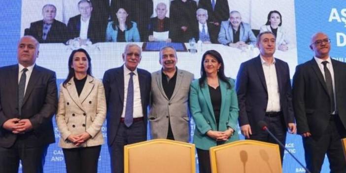 DEM Parti'nin siyasi parti ziyaretlerinde ikinci tur başladı: 'SDG'nin temsilcileri biz değiliz'