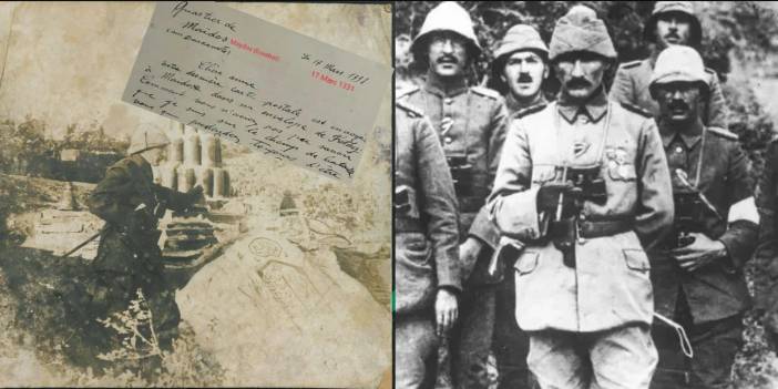 Çanakkale Zaferi'nden bir gün önce Atatürk'ün yazdığı mektup
