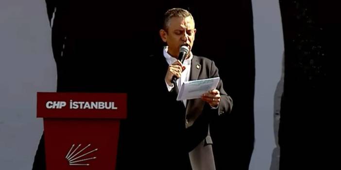 CHP lideri Özgür Özel’den yeni miting takvimi