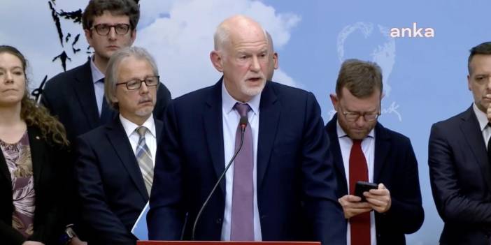 Avrupa Sosyalist Partisi'nden CHP'ye ziyaret... George Papandreou: 'Bu mücadele demokrasi ile otokrasi arasında'
