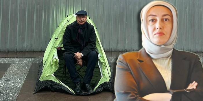 Ayşe Ateş'ten Mahmut Tanal'ın nöbetine destek: Bakanlığın önüne gitti