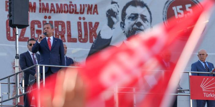CHP lideri Özel: ''Erdoğan devletin tüm gücüyle saldırıyor''