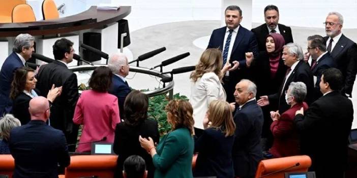 TBMM'de 'Can Atalay' gerginliği! AYM'nin kararı okunmuştu: Numan Kurtulmuş'tan 'kınama' geldi
