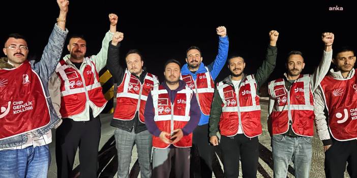 CHP Gençlik Kolları, İmamoğlu için adalet yürüyüşüne başladı!