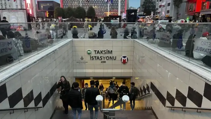 Valilikten yasak kararı: Taksim metro istasyonu pazar günü kapalı olacak
