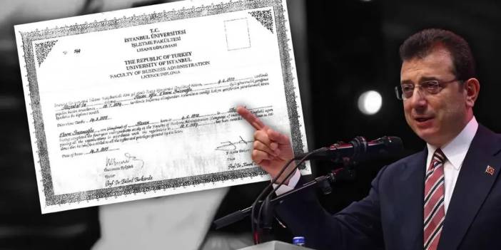 İddia: İmamoğlu'nun yüksek lisans diploması da iptal edildi