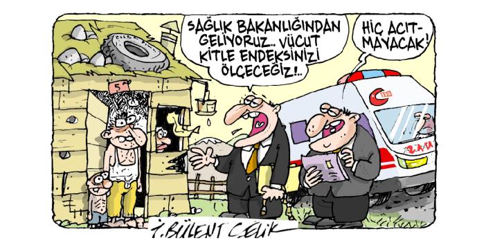 İ. Bülent Çelik'in 12 Mayıs 2025 tarihli karikatürü