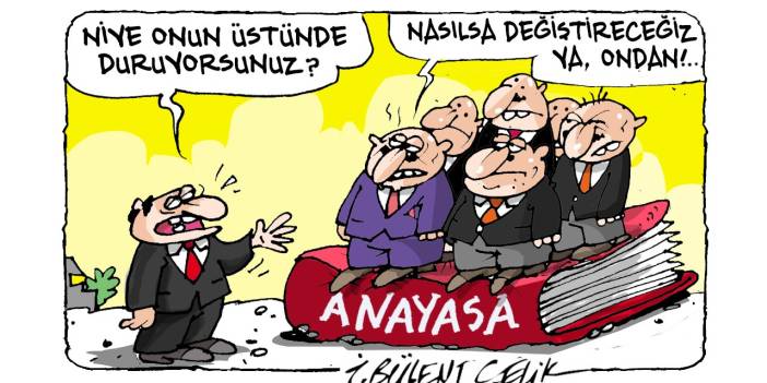 İ. Bülent Çelik'in 26 Mayıs 2025 tarihli karikatürü