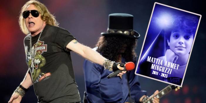 Öldürülmeseydi konsere katılacaktı: Guns N' Roses, Mattia Ahmet Minguzzi'yi unutmadı