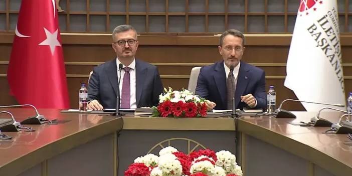 Fahrettin Altun koltuğu devretti: Cumhurbaşkanımıza teşekkür ederim