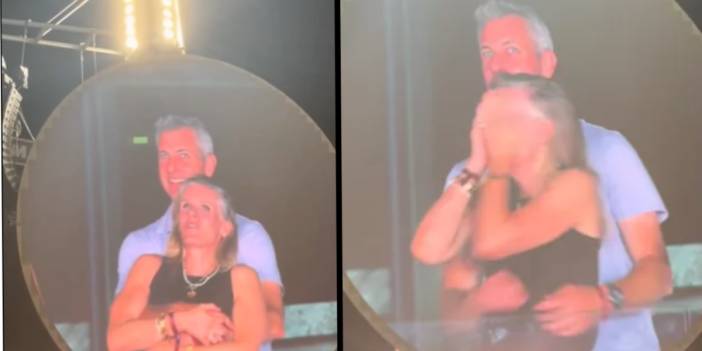 Ünlü şirketin CEO'su konserde eşini aldatırken dev ekranda göründü