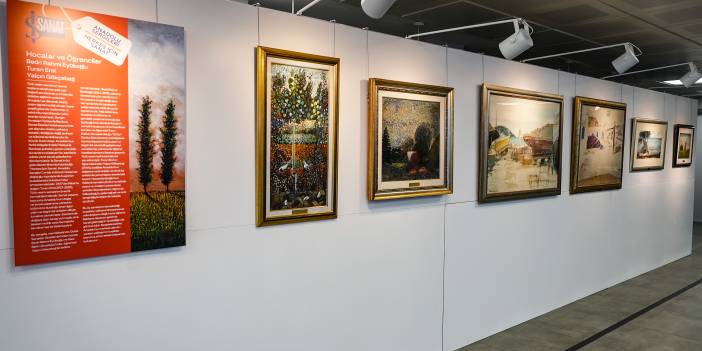 İş Sanat’ın “Hocalar ve Öğrenciler” sergisi Milas’ta sanatseverlerle buluştu