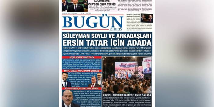 AKP’den Kuzey Kıbrıs seçimine müdahale: Kapı kapı dolaşanlar arasında Süleyman Soylu da var