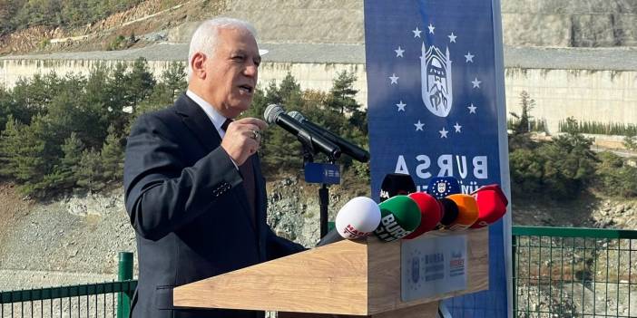 Bursa'nın suyu bitti mi? Belediye Başkanı Bozbey'den açıklama geldi!