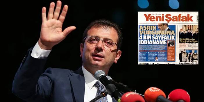 İBB soruşturması iddianamesi: Savcılık açıklamadan Yeni Şafak açıkladı