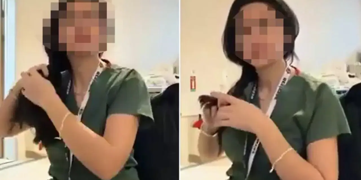 Saç örme akımına katılmıştı: Görevinden uzaklaştırılan hemşire ilk kez konuştu!