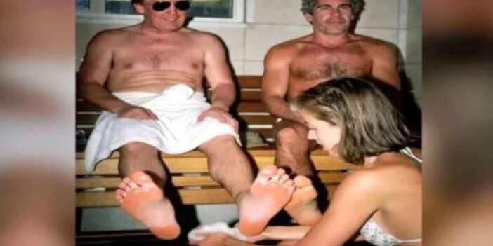 Trump ve Epstein’i saunada gösteren görsel gerçek mi?