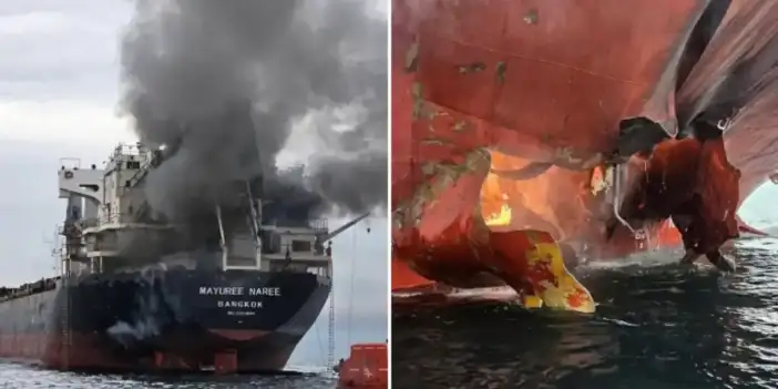 Hürmüz'deki saldırılar sürüyor: İran Tayland'a ait yük gemisine saldırdı