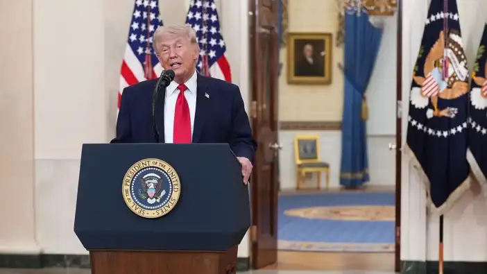 Trump'tan ulusa sesleniş: İran'ı taş devrine geri götüreceğiz!