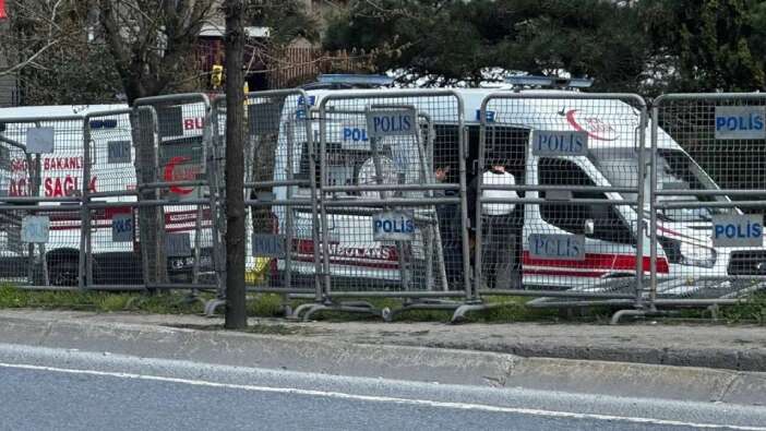 İsrail Başkonsolosluğu önünde silah sesleri