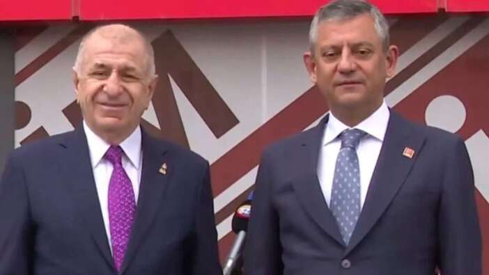CHP lideri Özgür Özel’den Zafer Partisi lideri Ümit Özdağ’a ziyaret
