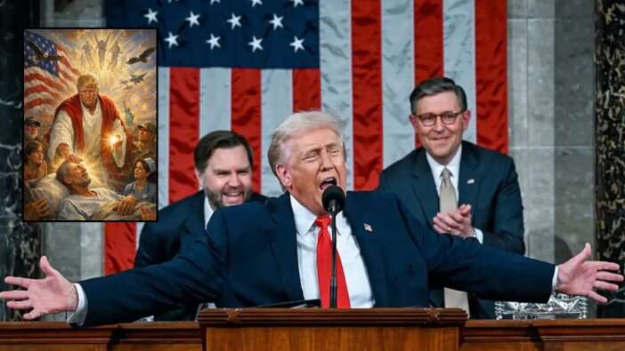 Trump Papa'yı hedef aldı, kendini Hazreti İsa'ya benzetti