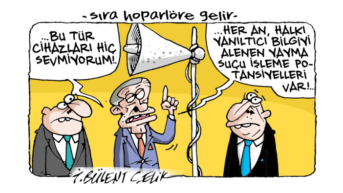 İ. Bülent Çelik'in 16 Nisan 2026 tarihli karikatürü