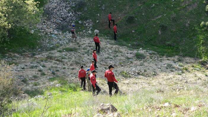 Gülistan Doku'yu arama çalışmalarından yeni görüntüler