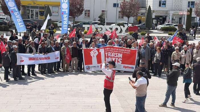 Yozgat'ta 16 yıl sonra ilk kez 1 Mayıs kutlandı