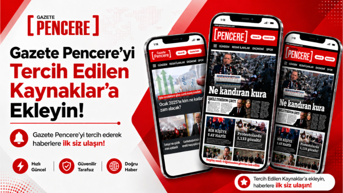Gazete Pencere'yi Tercih Edilen Kaynaklar listesine ekleyin
