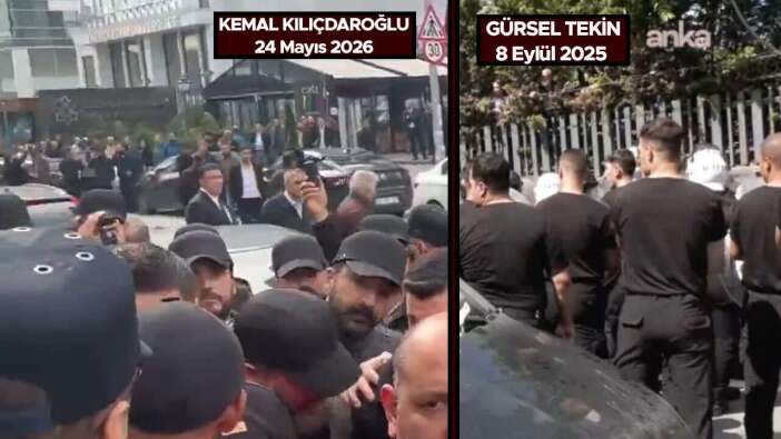 Kim bu siyah tişörtlü ve şapkalı korumalar?