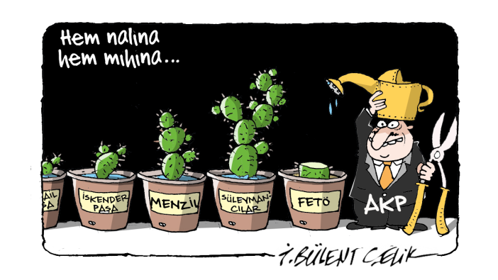 İ. Bülent Çelik'in 15 Ağustos 2026 tarihli karikatürü