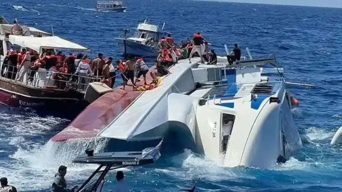 Girne'deki gemi faciası: Ölü sayısı 12'ye yükseldi